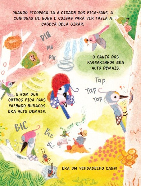 Picopaco: a Pica - pau Que Construiu Uma Cidade - Editora Fundamento livro_infantil