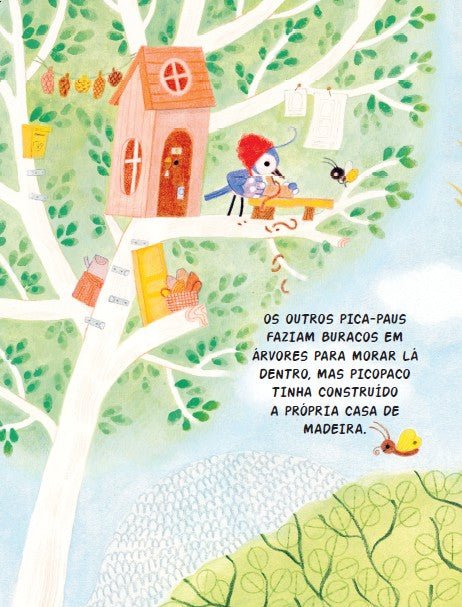 Picopaco: a Pica - pau Que Construiu Uma Cidade - Editora Fundamento livro_infantil