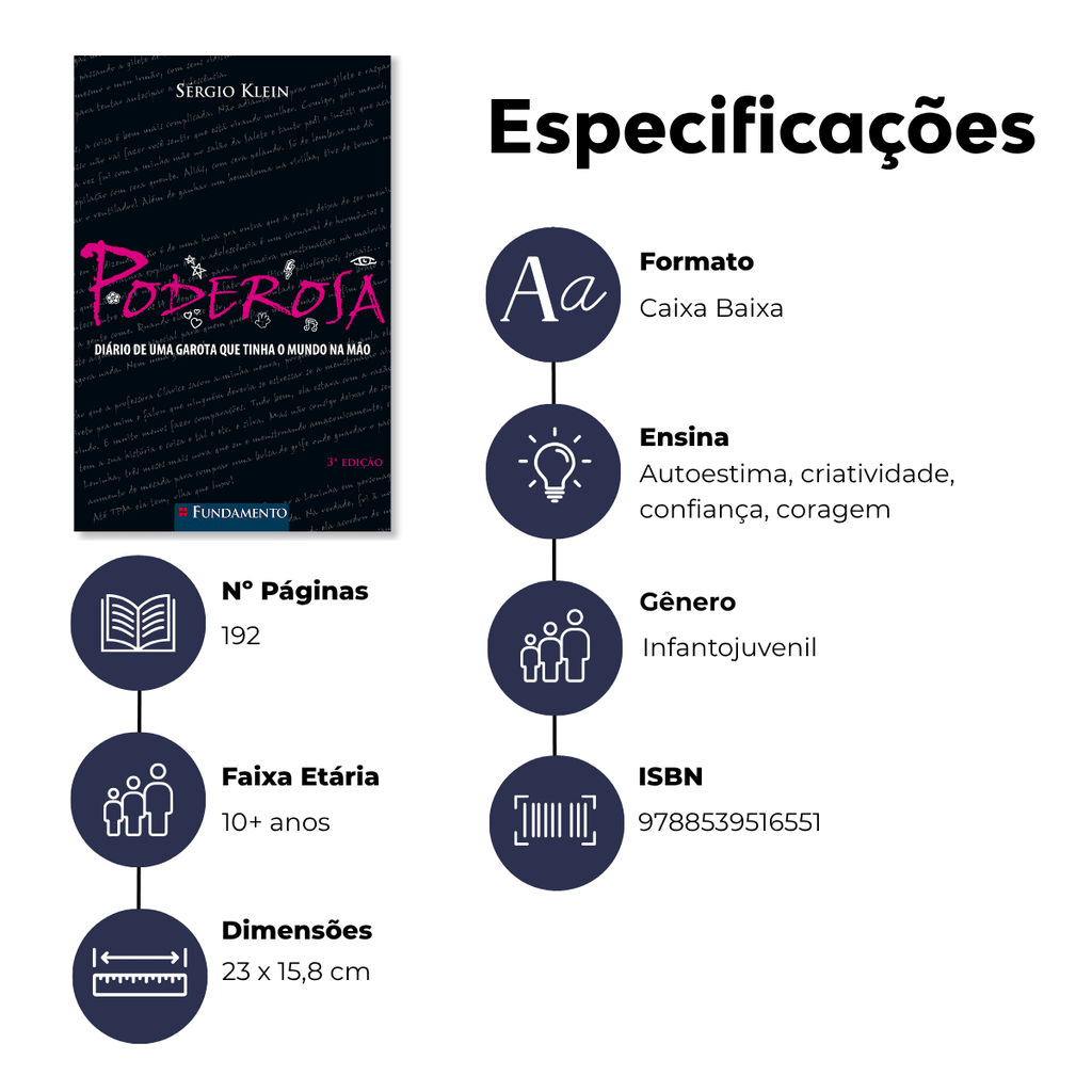 Poderosa 01 - Editora Fundamento livro_infantil