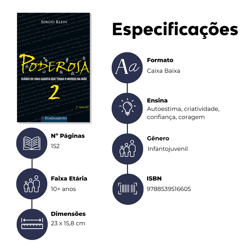 Poderosa 02 - Editora Fundamento livro_infantil