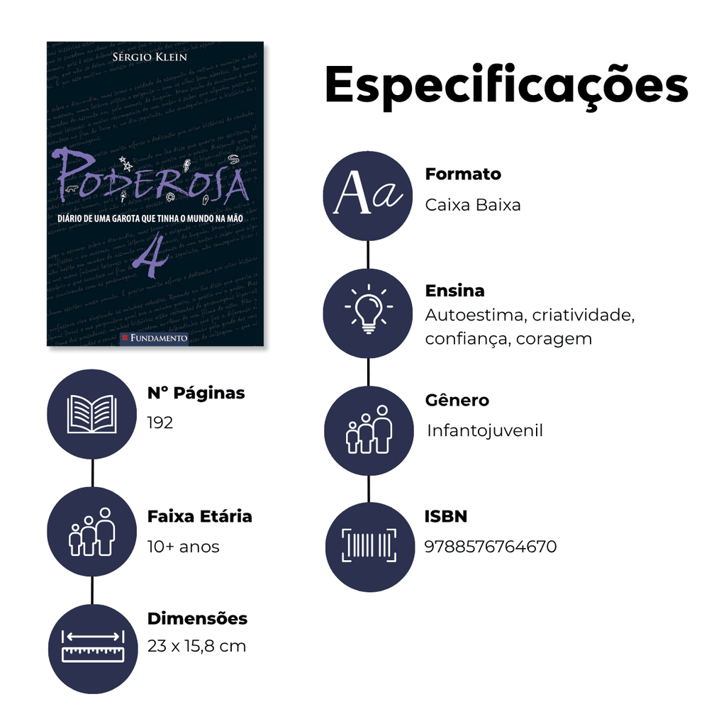 Poderosa 04 - Editora Fundamento livro_infantil
