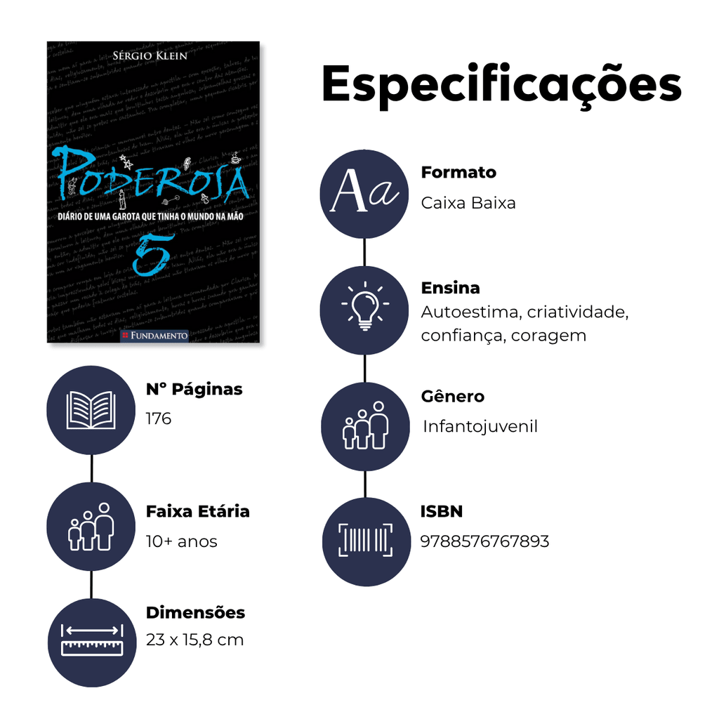 Poderosa 05 - Editora Fundamento livro_infantil