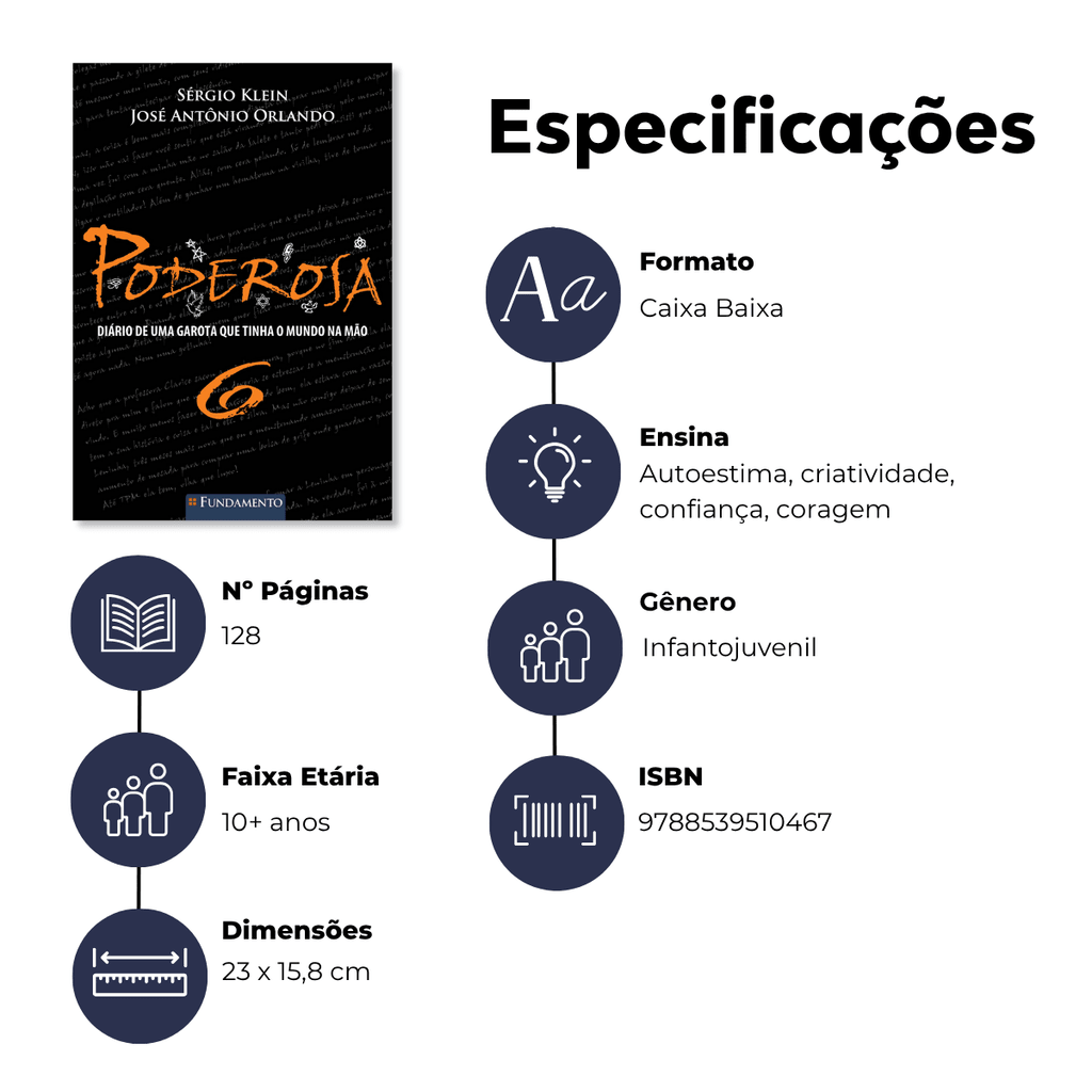 Poderosa 06 - Editora Fundamento livro_infantil