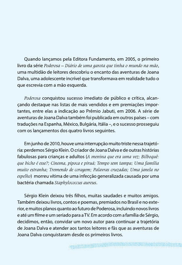Poderosa 06 - Editora Fundamento livro_infantil