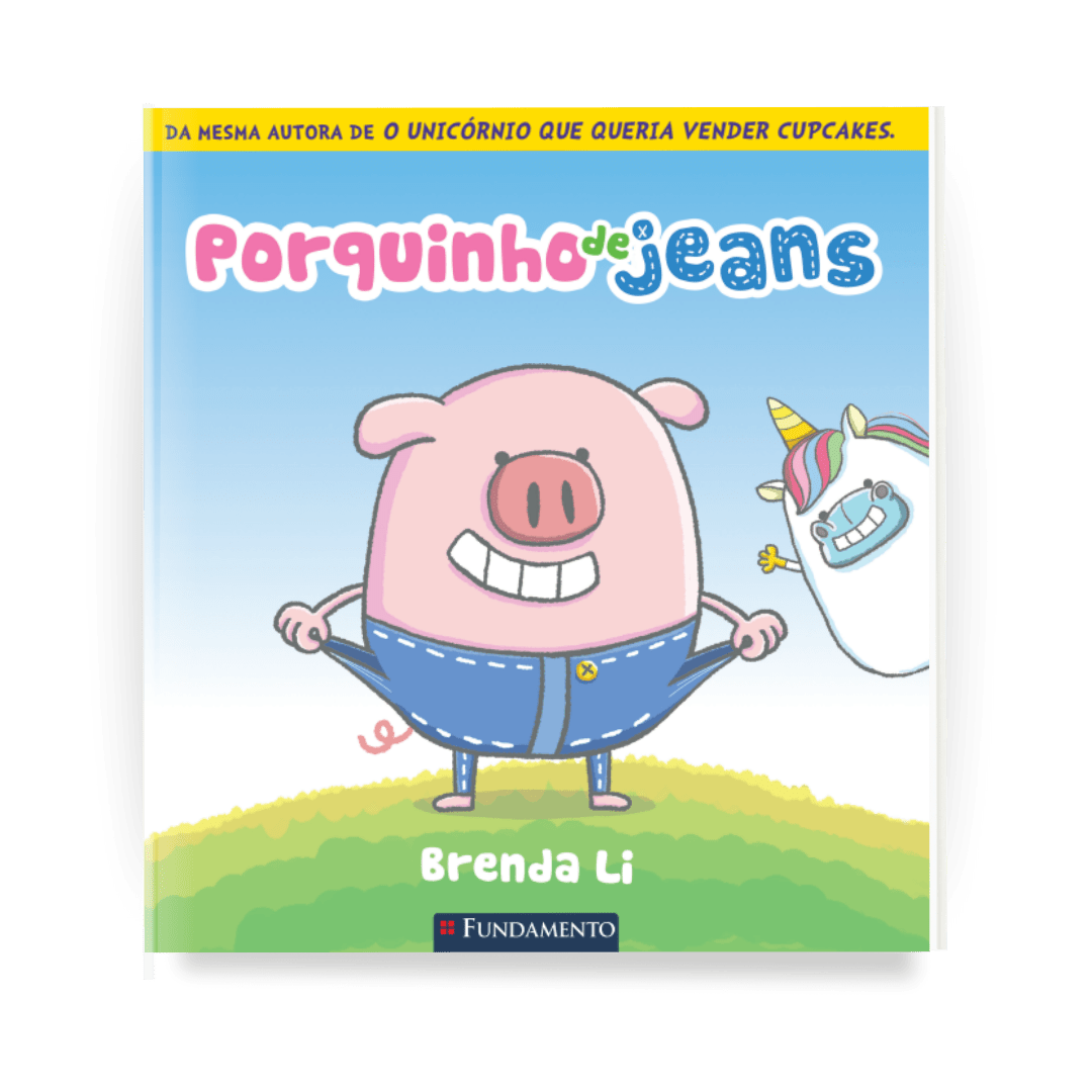 Porquinho de Jeans - Editora Fundamento livro_infantil