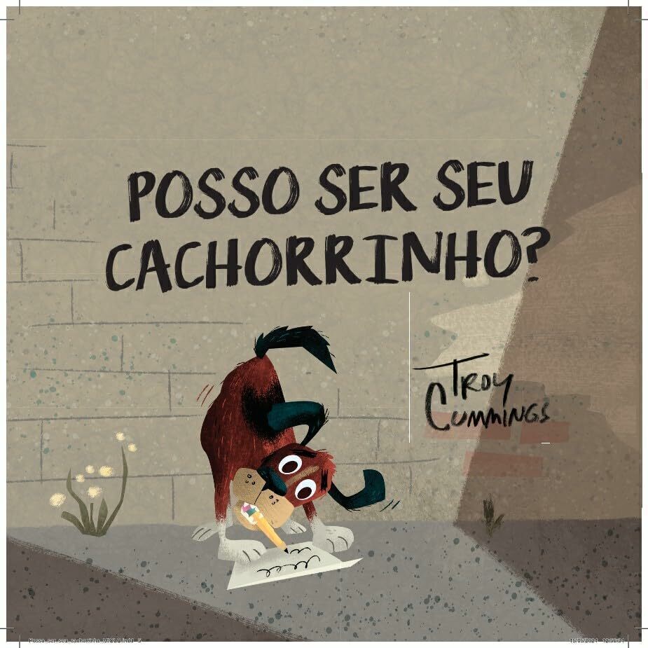 Posso Ser Seu Cachorrinho? - Editora Fundamento livro_infantil