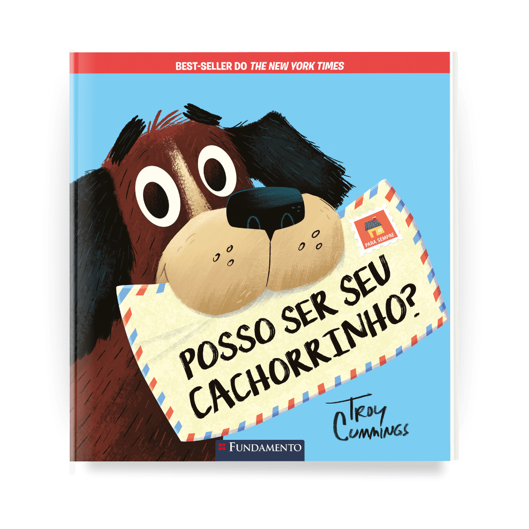 Posso Ser Seu Cachorrinho? - Editora Fundamento livro_infantil