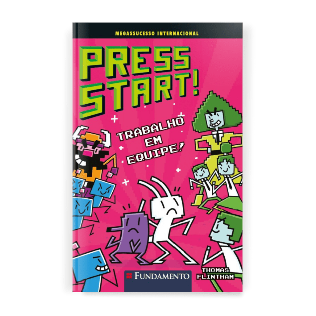 Press Start 10: Trabalho em Equipe! - Editora Fundamento livro_infantil