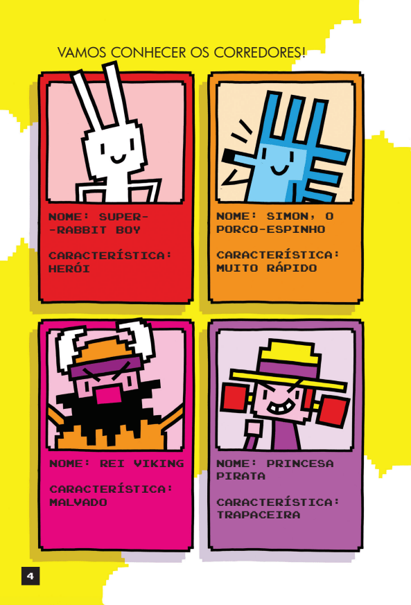 Press Start 3: Super - Rabbit Acelera - Editora Fundamento livro_infantil