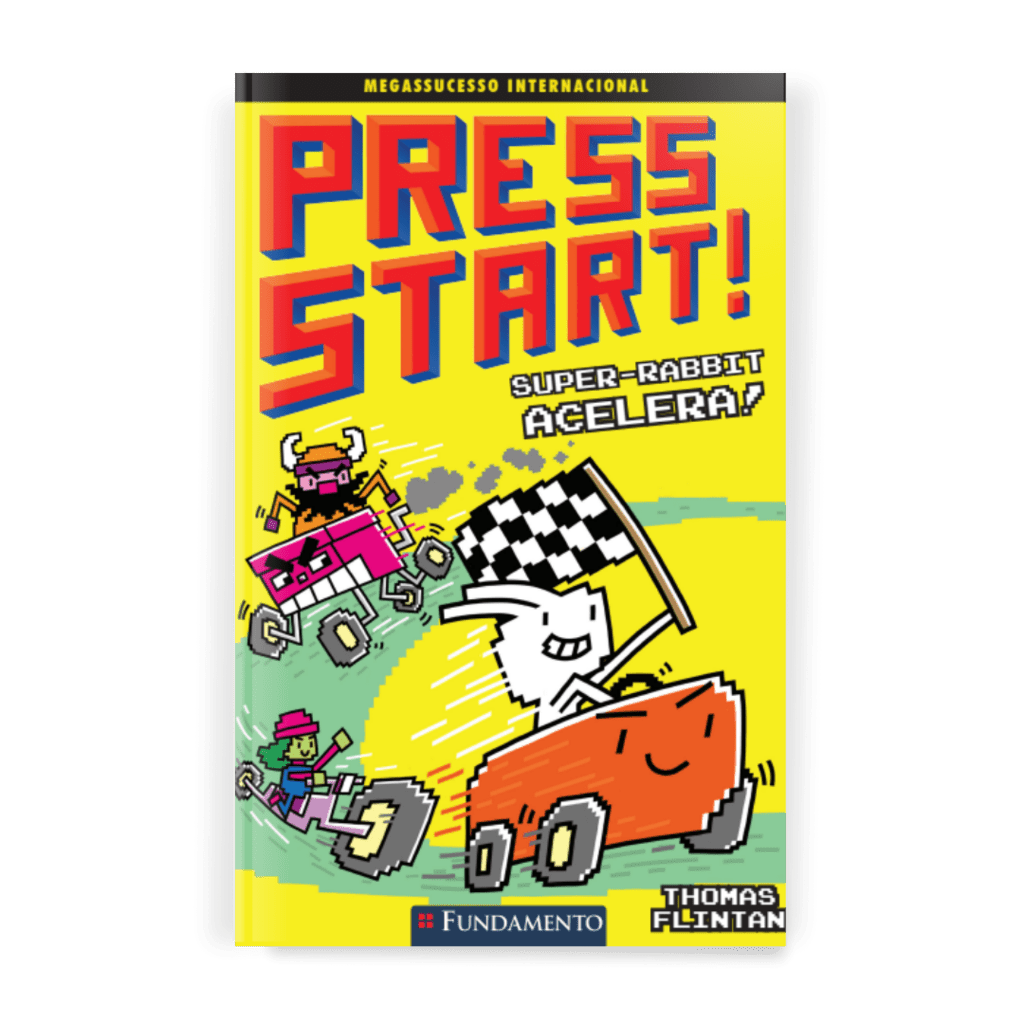 Press Start 3: Super - Rabbit Acelera - Editora Fundamento livro_infantil