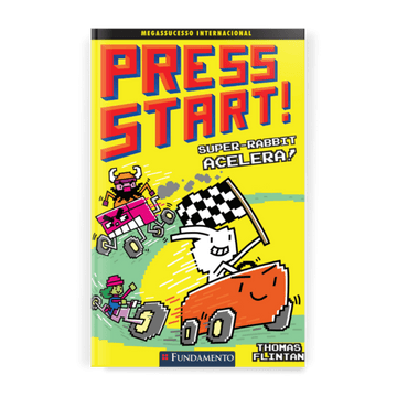 Press Start 3: Super - Rabbit Acelera - Editora Fundamento livro_infantil