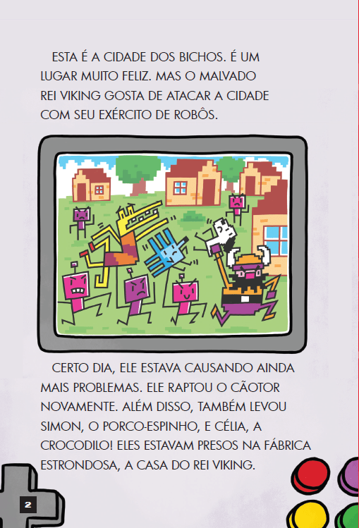Press Start 4: Super - Rabbit Boy X Super - Rabbit Chefão - Editora Fundamento livro_infantil