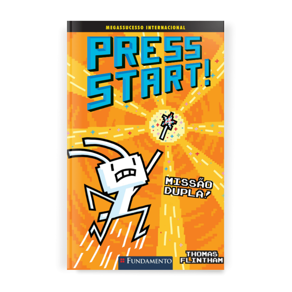 Press Start 6: Missão Dupla! - Editora Fundamento livro_infantil