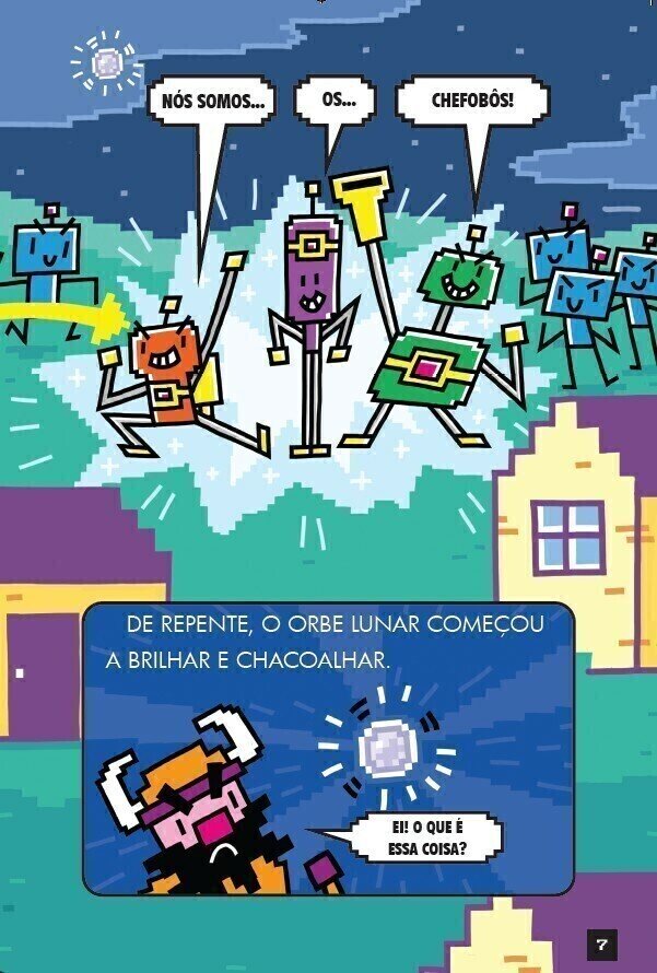 Press Start 7: Modo Robô Ativado! - Editora Fundamento livro_infantil