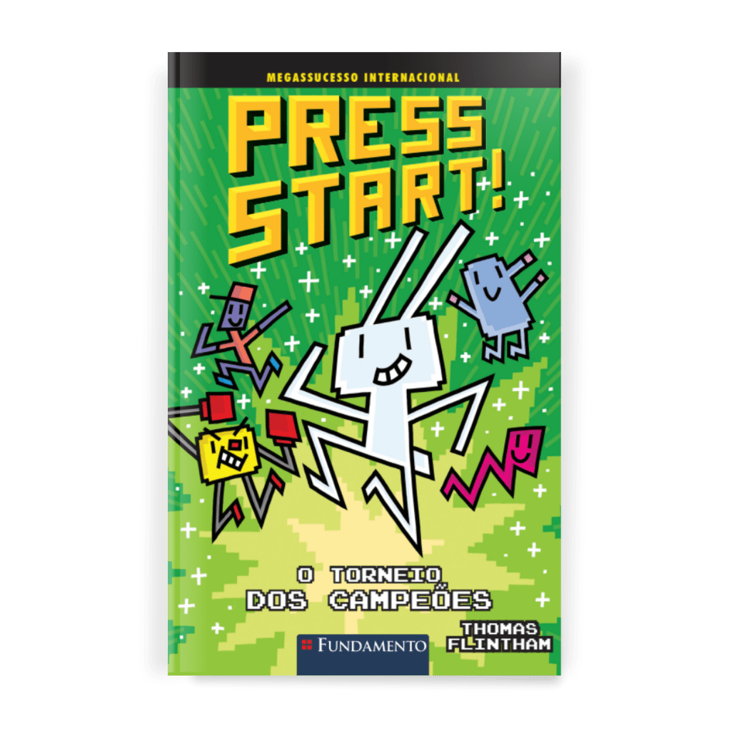 Press Start 8: o Torneio dos Campeões - Editora Fundamento livro_infantil
