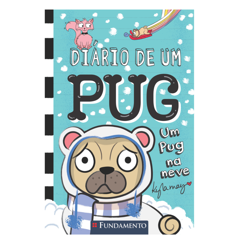 Diário de Um Pug : Um Pug na Neve
