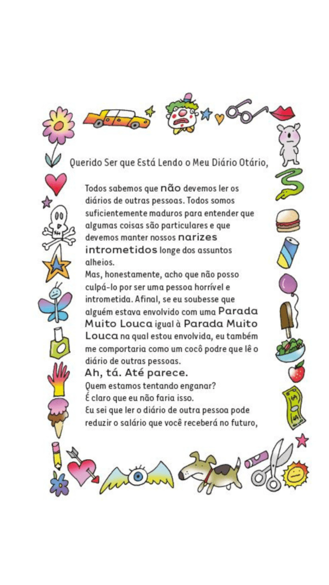 Querido Diário Otário - Edição Especial - a História de Uma Parada Muito Louca - Editora Fundamento livro_infantil