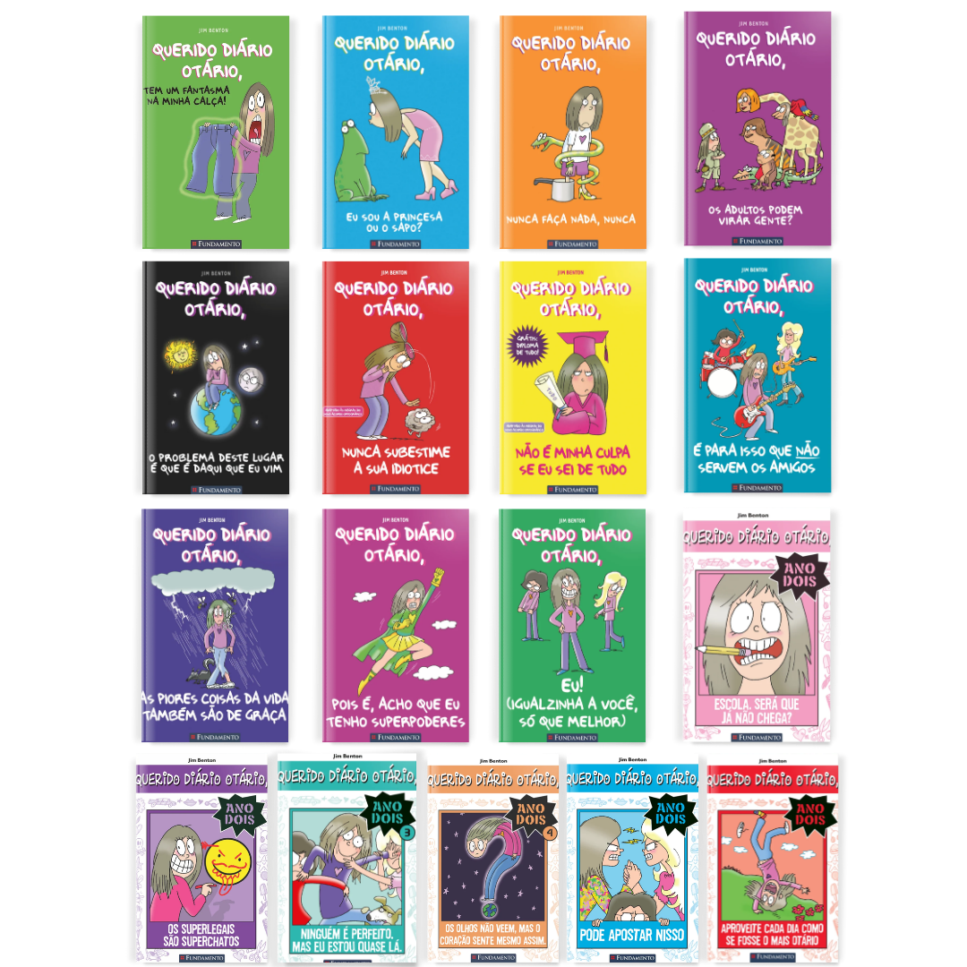 Kit Querido Diario Otario - 17 Livros (2 Ao 18)