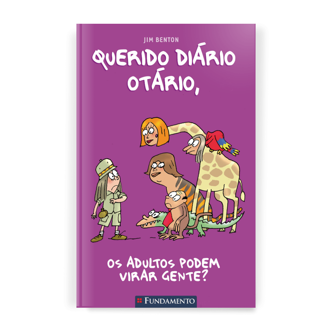 Querido Diário Otário - Os Adultos Podem Virar Gente? - Editora Fundamento livro_infantil