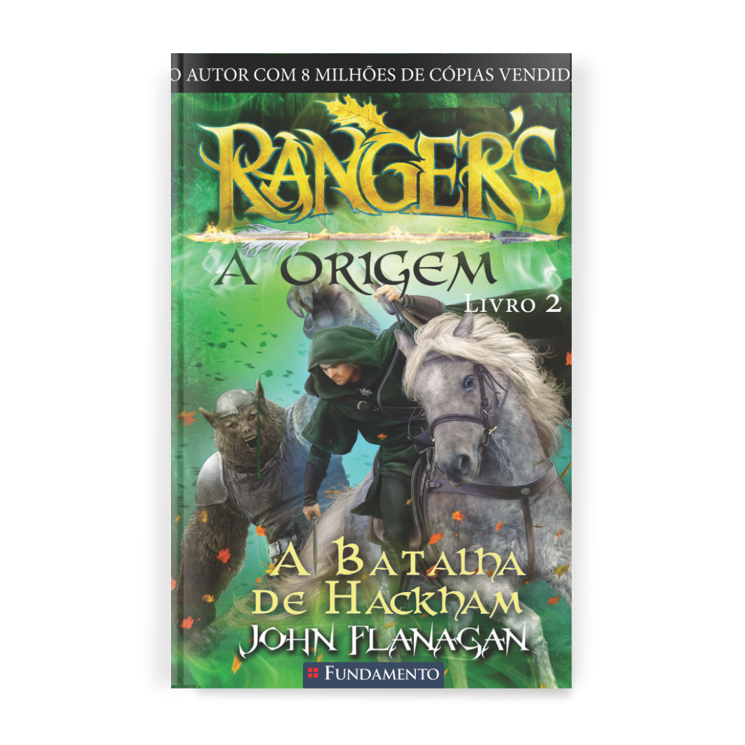 Rangers - A Origem 02 - a Batalha de Hackham - Editora Fundamento livro_infantil