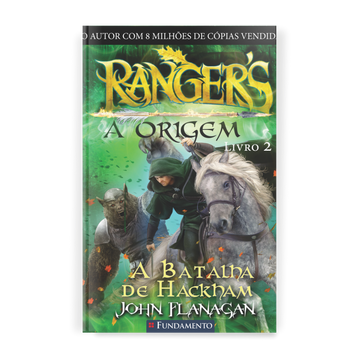 Rangers - A Origem 02 - a Batalha de Hackham - Editora Fundamento livro_infantil