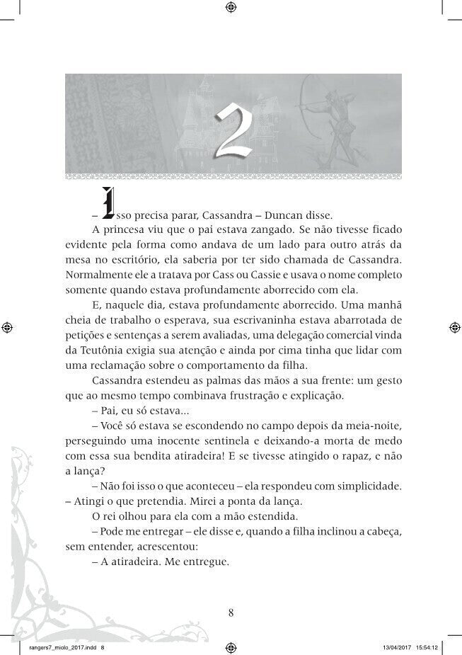 Rangers Ordem dos Arqueiros 07 - Resgate de Erak - Editora Fundamento livro_infantil