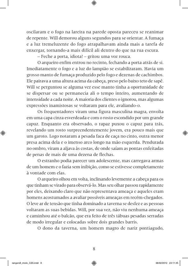 Rangers Ordem dos Arqueiros 09 - Halt em Perigo - Editora Fundamento livro_infantil