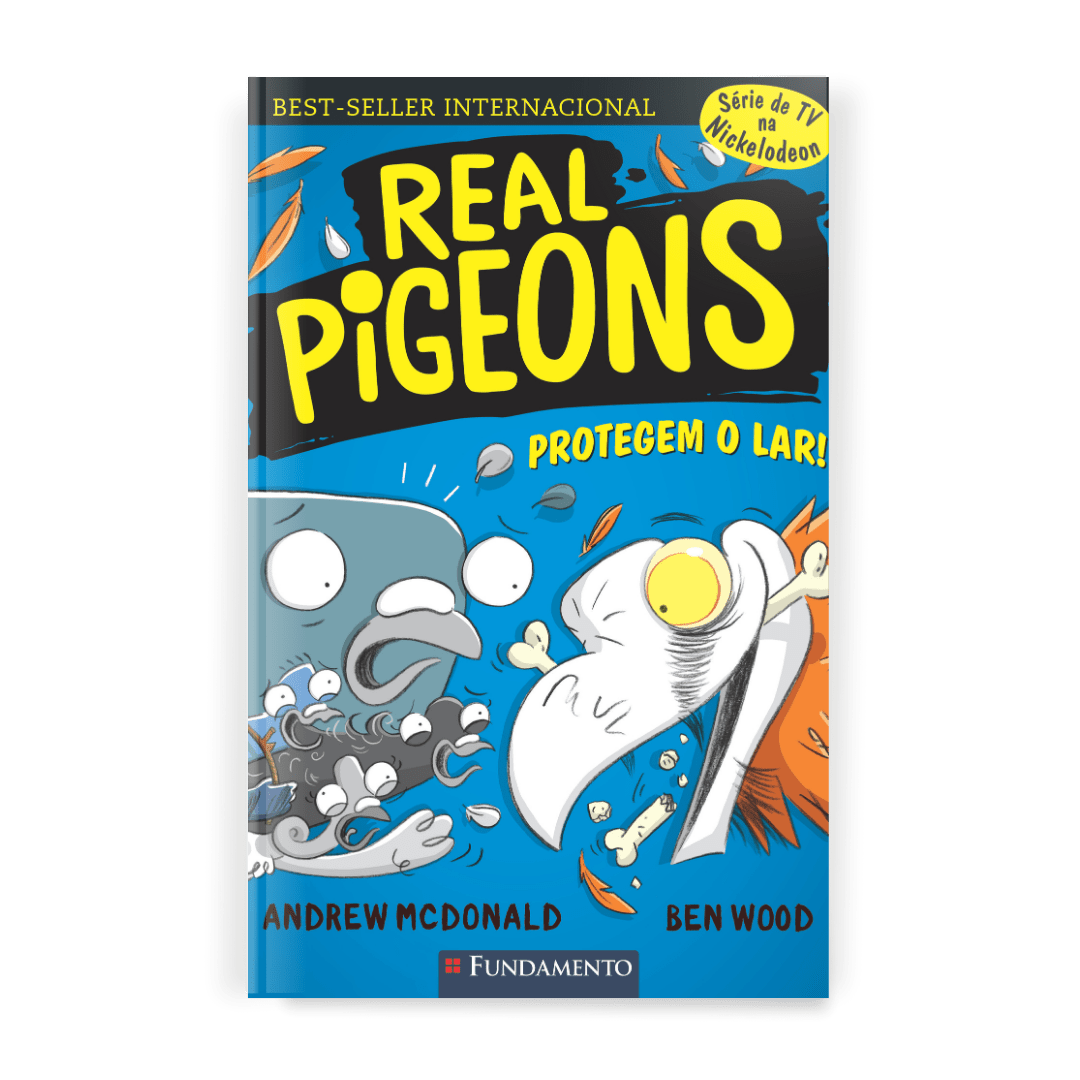 Real Pigeons: Protegem o Lar - Editora Fundamento livro_infantil