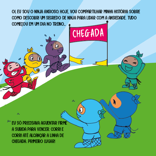 Segredos dos Ninjas - Ninja Ansioso - Editora Fundamento livro_infantil