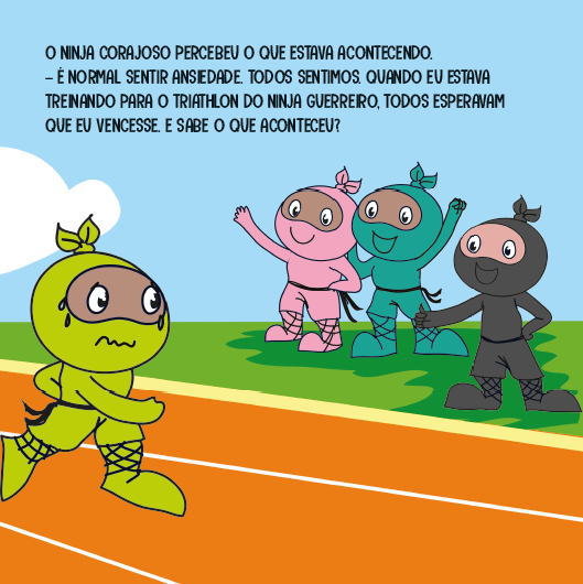 Segredos dos Ninjas - Ninja Ansioso - Editora Fundamento livro_infantil