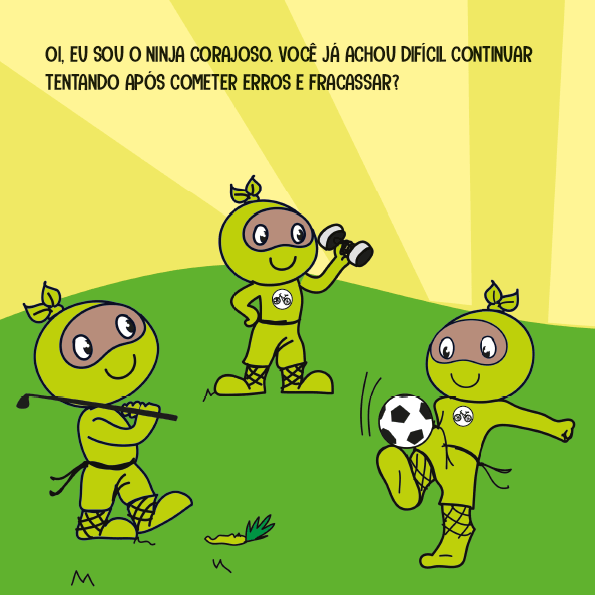 Segredos dos Ninjas - Ninja Corajoso - Editora Fundamento livro_infantil