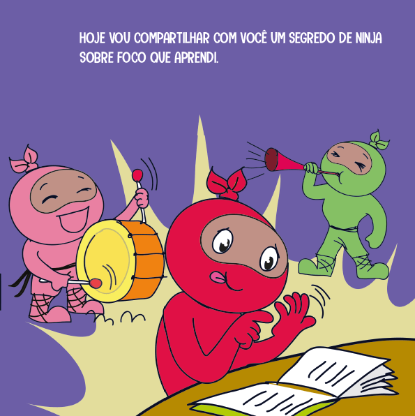 Segredos dos Ninjas - Ninja Focado - Editora Fundamento livro_infantil