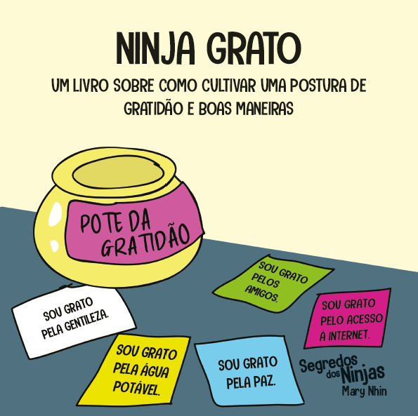Segredos dos Ninjas - Ninja Grato - Editora Fundamento livro_infantil