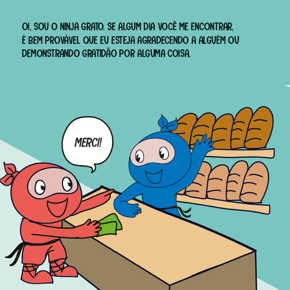 Segredos dos Ninjas - Ninja Grato - Editora Fundamento livro_infantil