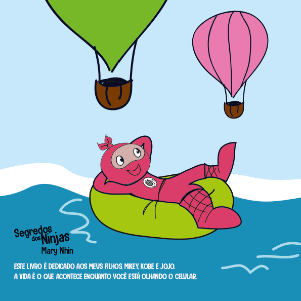 Segredos dos Ninjas - Ninja Longe das Telas - Editora Fundamento livro_infantil