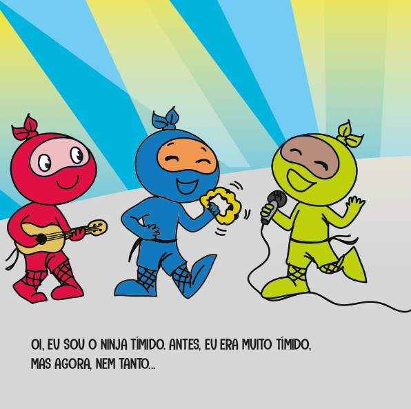 Segredos dos Ninjas - Ninja Tímido - Editora Fundamento livro_infantil