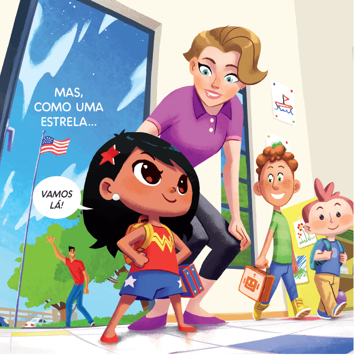 Seja Uma Estrela, Mulher - maravilha - Editora Fundamento livro_infantil