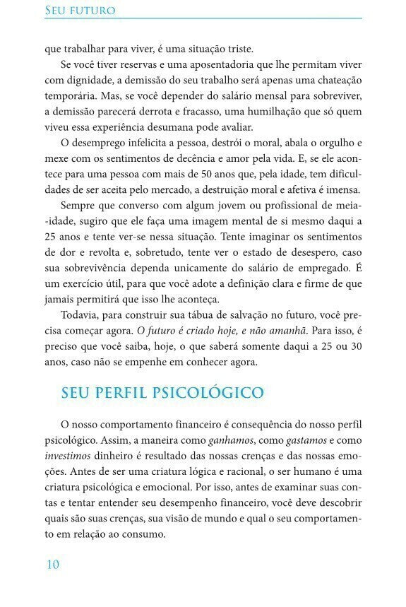 Seu Futuro - Educação Financeira e Atitudes para Conquistar Sua Independência