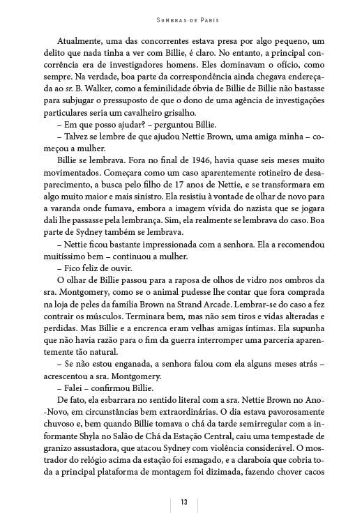 Sombras de Paris - Editora Fundamento livro_infantil