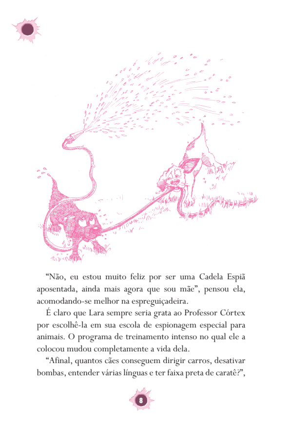 Spy Dog 6 - Espiã Nota 10 - Editora Fundamento livro_infantil