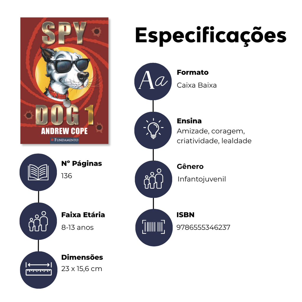 Spy Dog - Editora Fundamento livro_infantil
