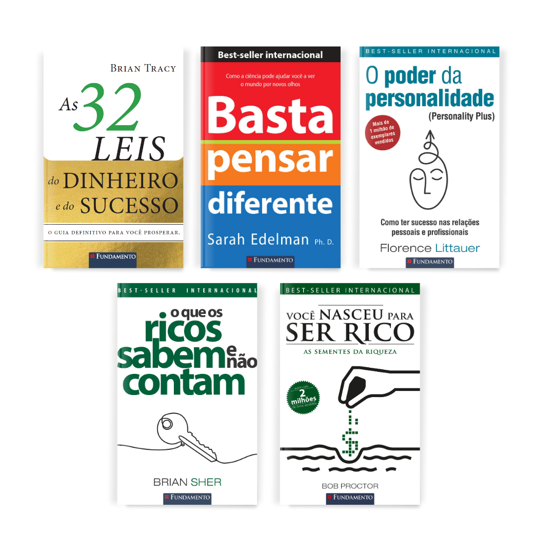 Kit Sucesso Pessoal - 5 Livros