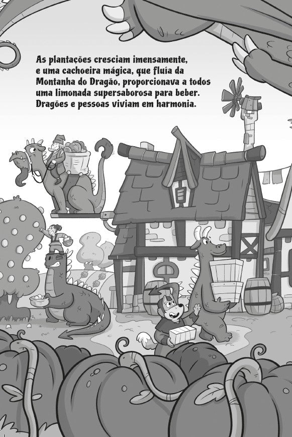 Super Dragon Quest - a Dupla Corajosa - Editora Fundamento livro_infantil