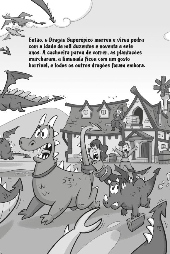 Super Dragon Quest - a Dupla Corajosa - Editora Fundamento livro_infantil