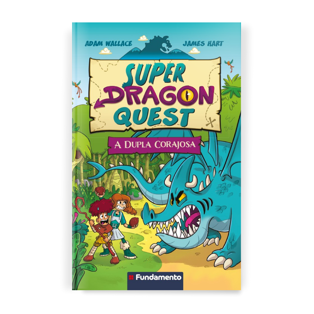 Super Dragon Quest - a Dupla Corajosa - Editora Fundamento livro_infantil
