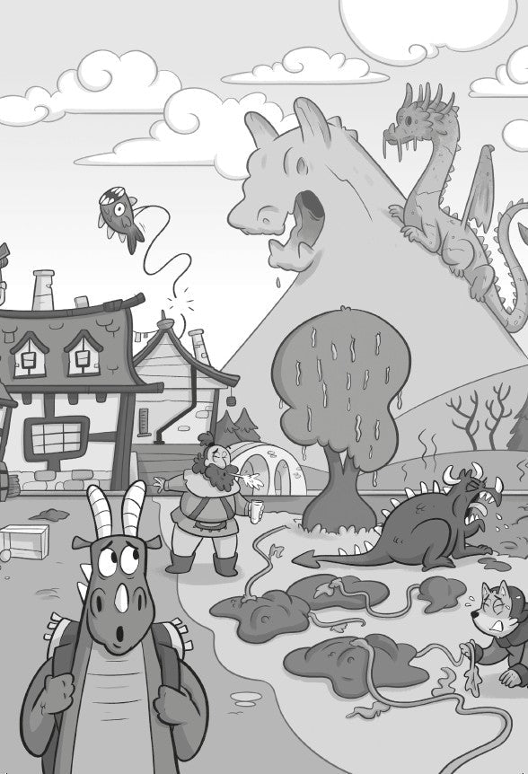 Super Dragon Quest - a Dupla Corajosa - Editora Fundamento livro_infantil