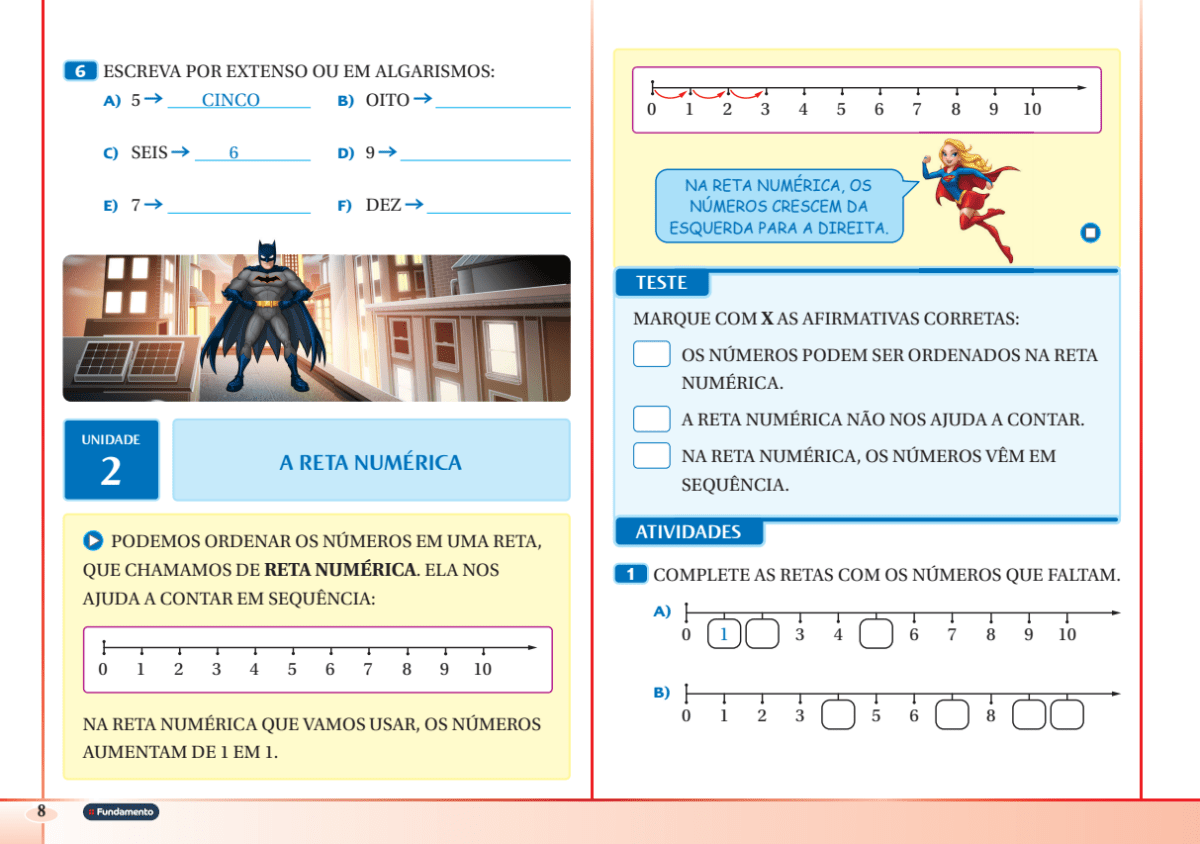 Superpoderes Com Matemática: 5 Livros de Matemática + Acesso a Videoaulas por 5 anos - Editora Fundamento livro_infantil