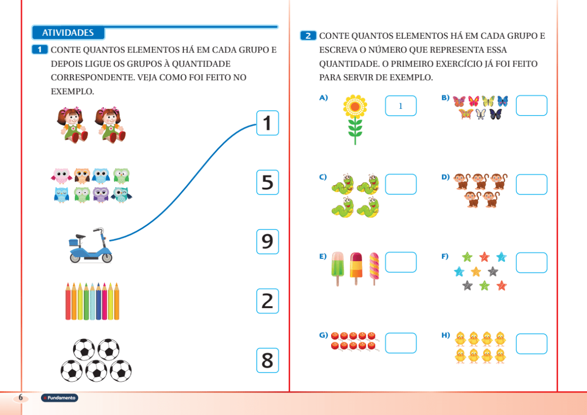 Superpoderes com Matemática A (1º Ano Fundamental) - Editora Fundamento livro_infantil