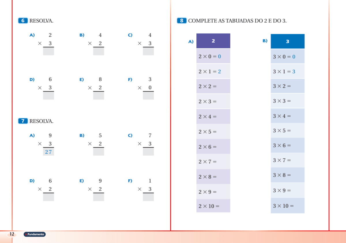 Superpoderes com Matemática B (2º Ano Fundamental) - Editora Fundamento livro_infantil