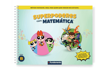 Superpoderes com Matemática B (2º Ano Fundamental) - Editora Fundamento livro_infantil